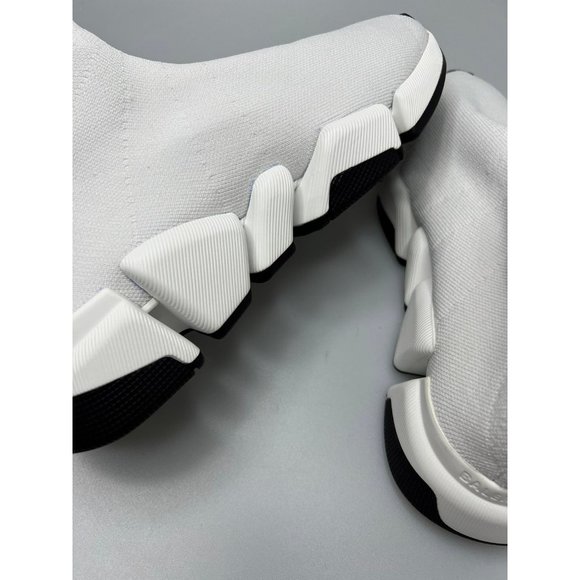 Balenciaga Speed 2.0 Sock Sneakers White Women’s EU 35/US 5 $995 - Picture 7 of 9
